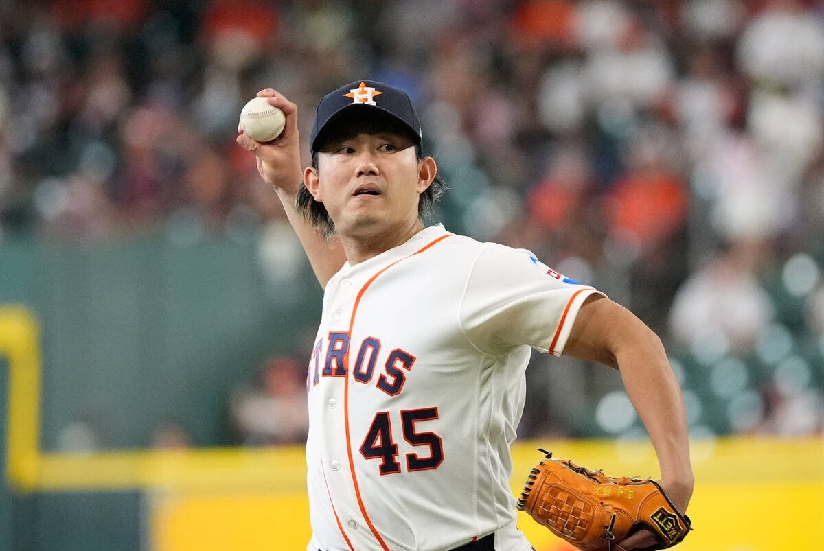 太空人今井達也後半戰首度先發 挑戰第6勝
