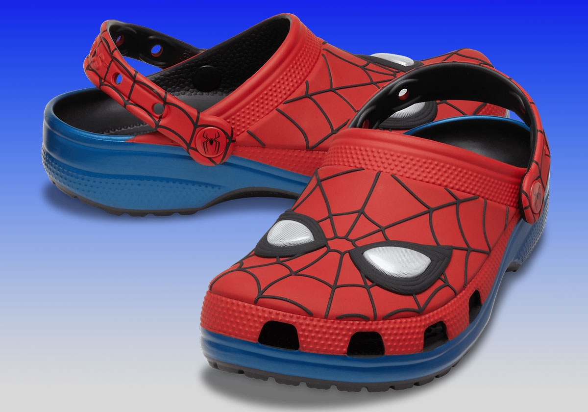 Spider-Man x Crocs Classic Clog 童鞋雙配色 6/17 發售受關注