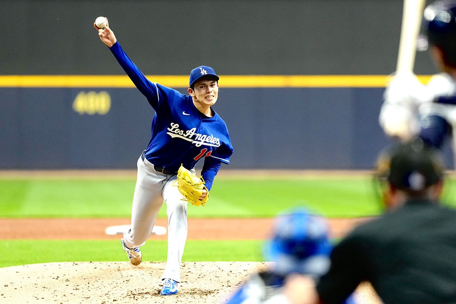 佐佐木朗希5局失3分拿本季第3勝 釀酒人教頭:他真的投得很好