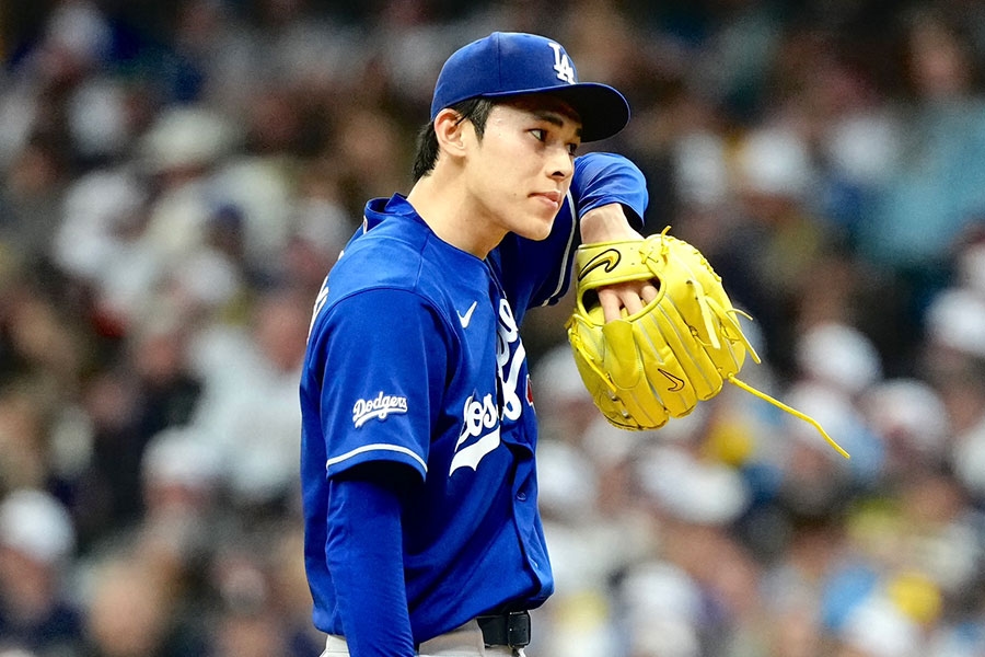 佐佐木朗希首局暴投送分 道奇客場開局就陷苦戰