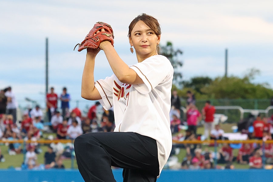 41歲加藤夏希開球 彈地球自評80分