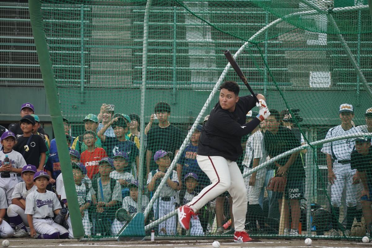 佐佐木朗希麟太郎返鄉花卷東旁球場開轟 39次揮擊炸6發場外也有