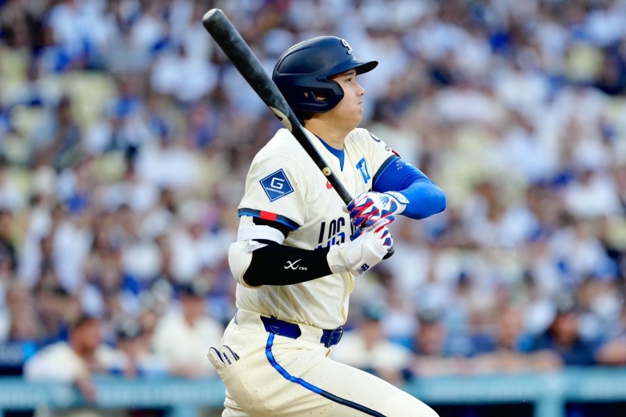大谷翔平無安打 道奇逆轉5連勝