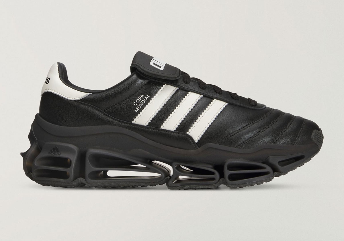 Willy Chavarria 再出手 adidas Copa Mundial Megaride 黑白配色與厚底結合