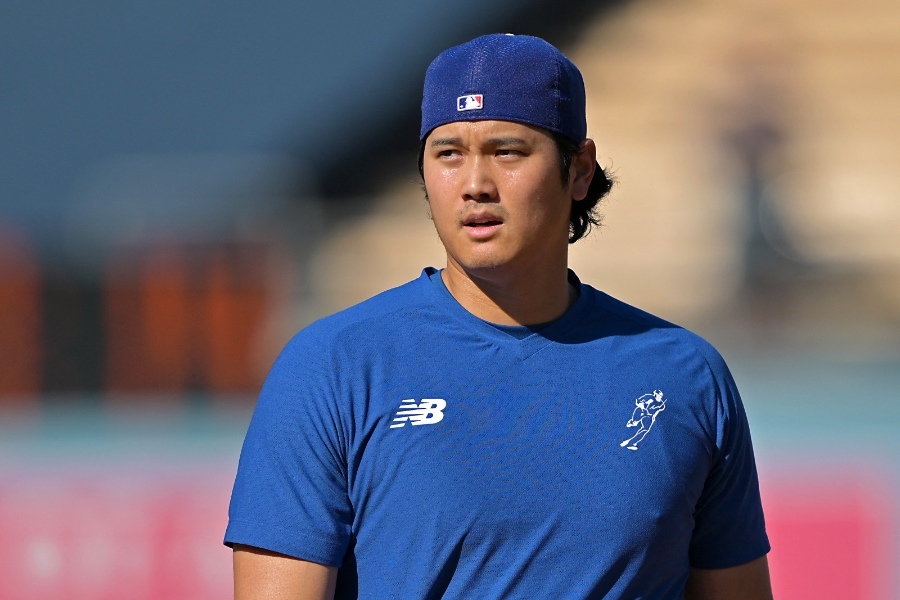 大谷翔平賽前跑壘 復出進度受關注