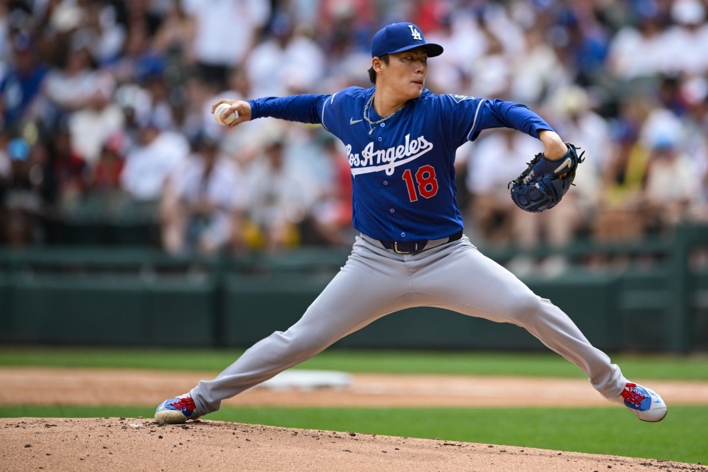 山本由伸6局完全比賽續航 大谷翔平首局首打席14轟助道奇5比0