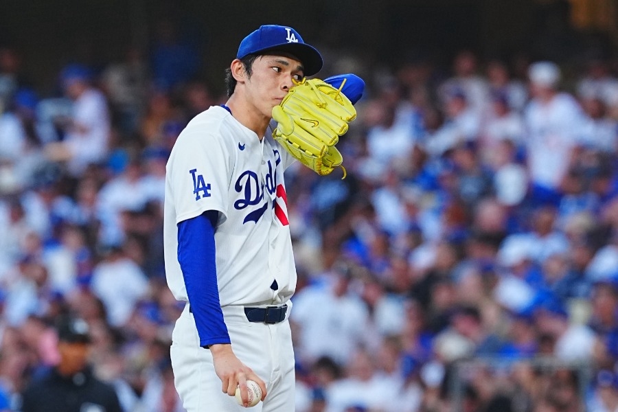 佐佐木朗希先發前道奇休息區跟著登場曲打節拍 6局失3分仍無緣勝投