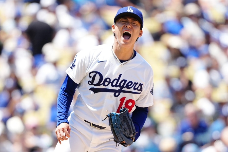 山本由伸飆10K投到6局1出局無失分 道奇9比1痛宰費城人