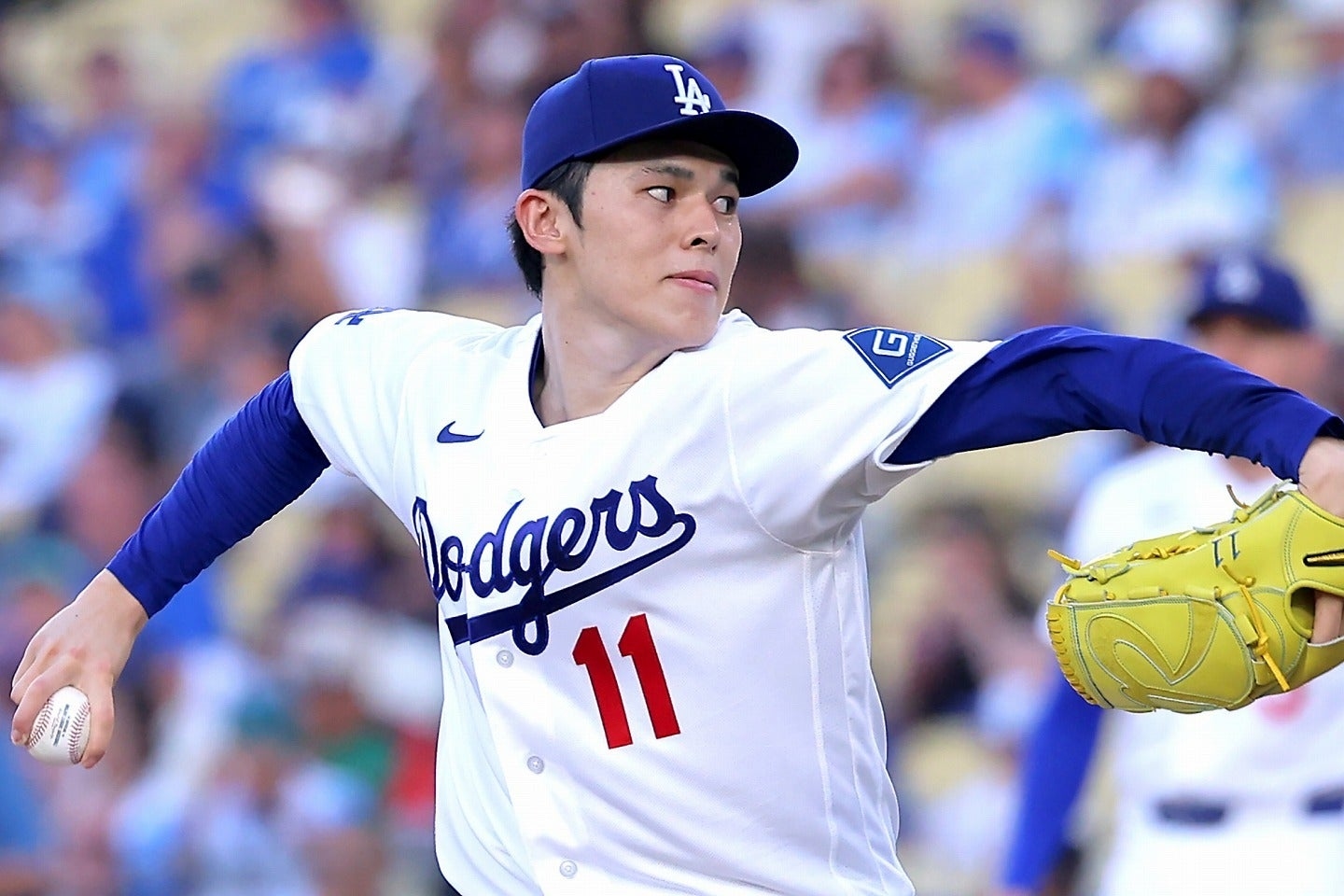 佐佐木朗希5.1局8K奪第5勝 道奇6比2勝水手