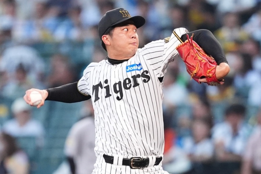 才木浩人16K獲阪神DID獎 掛布喊話直球投到底
