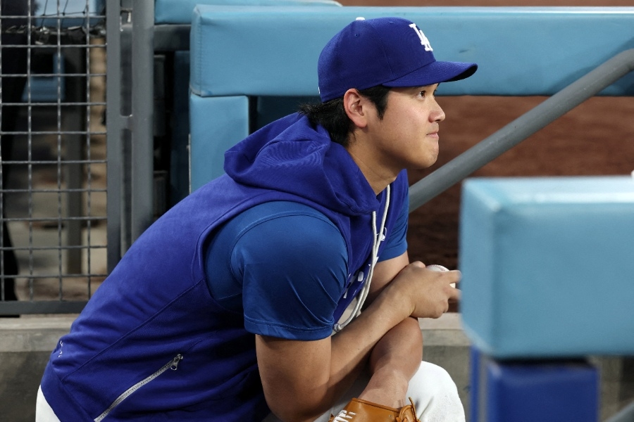 大谷翔平IL期間現身板凳 賽後互動引討論