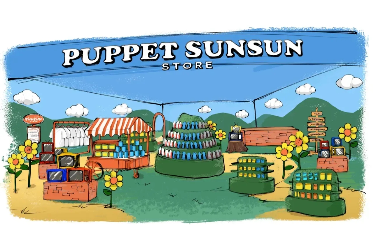 PUPPET SUNSUN 首間常設店澀谷開幕