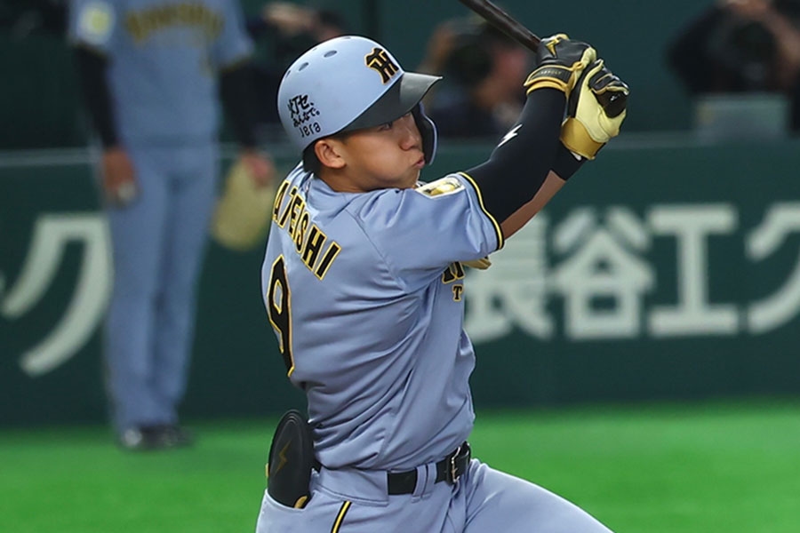 阪神立石正広二軍轟逆轉2分砲 143公里速球打爆栗林良吏