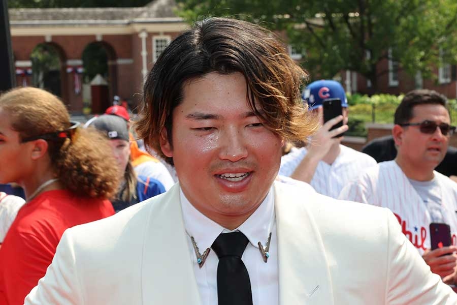 村上宗隆球宴紅毯穿牛仔褲 日球迷熱議
