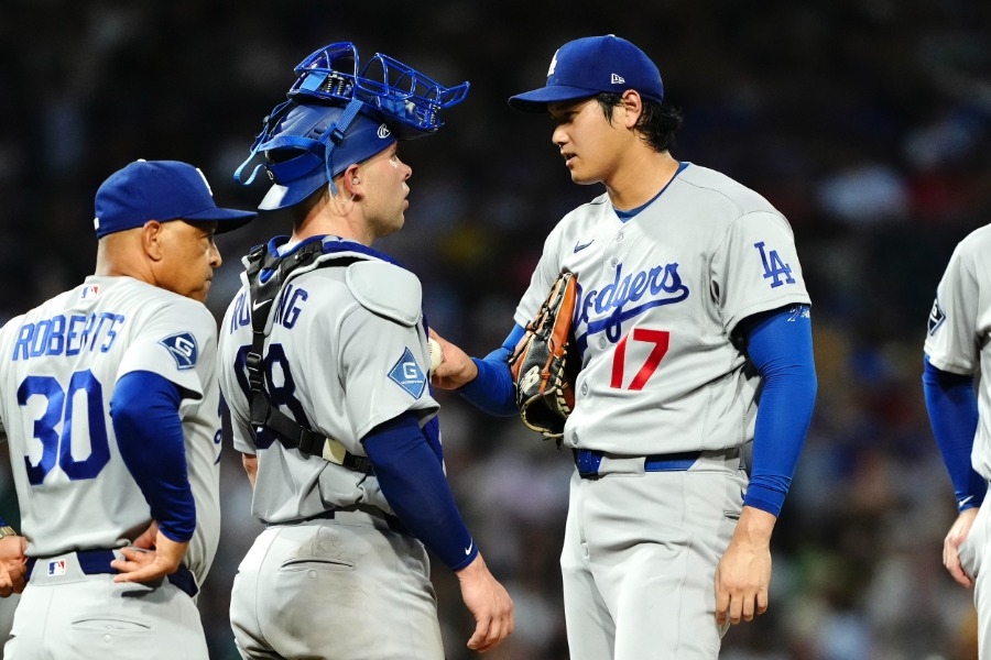 大谷翔平6.2局失4分勝投飛了 還差1出局數才達規定局數