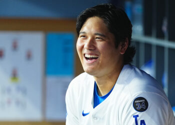 大谷翔平初勝利後分享愛犬萌照