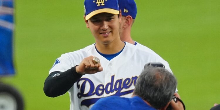 道奇隊冠軍戒指榮登棒球殿堂 特別設計引發球迷讚嘆