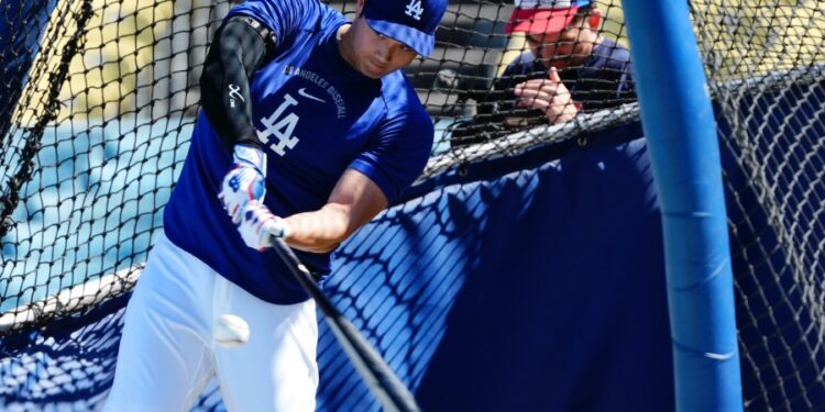 大谷翔平戶外自由打擊震驚全場