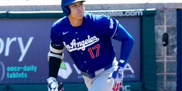 大谷翔平豪邁全壘打 1 號 震撼全場