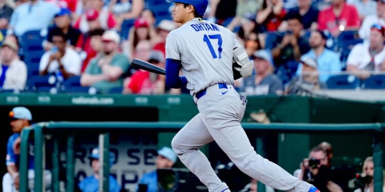 大谷翔平連續39場出壘，貝茲受傷道奇仍奪