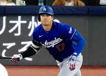 大谷翔平在道奇戰中發現日文廣告引發熱議