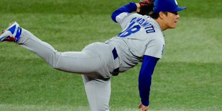 山本由伸精湛投球 助道奇五連勝